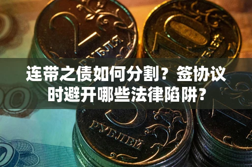 北京连带之债如何分割？签协议时避开哪些法律陷阱？