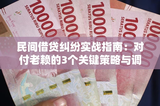 北京民间借贷纠纷实战指南：对付老赖的3个关键策略与调解盲区解析