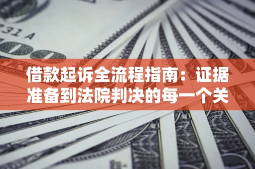 北京借款起诉全流程指南：证据准备到法院判决的每一个关键步骤
