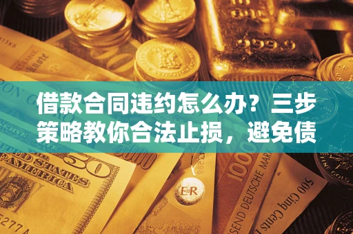 北京借款合同违约怎么办？三步策略教你合法止损，避免债务危机升级