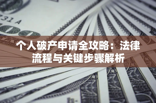 北京个人破产申请全攻略：法律流程与关键步骤解析